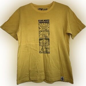 Uniqlo X Star Wars Yonkoma Yoda Adult T-Shirt Size Medium